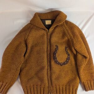 One Of A Kind Women's Handmade Western Horse Girl Sweater "Norma"